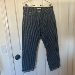 Levi’s Straight Wedgie Jean, Striped, 29